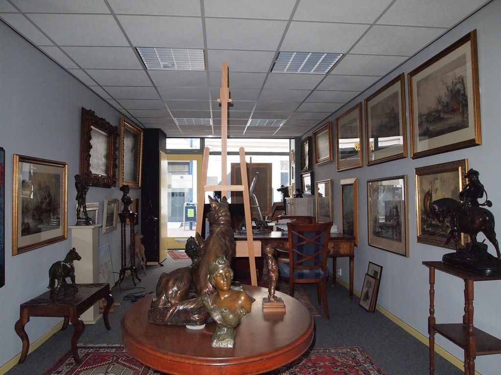 Binnenzijde winkelruimte Hoogstraat 136 Schiedam