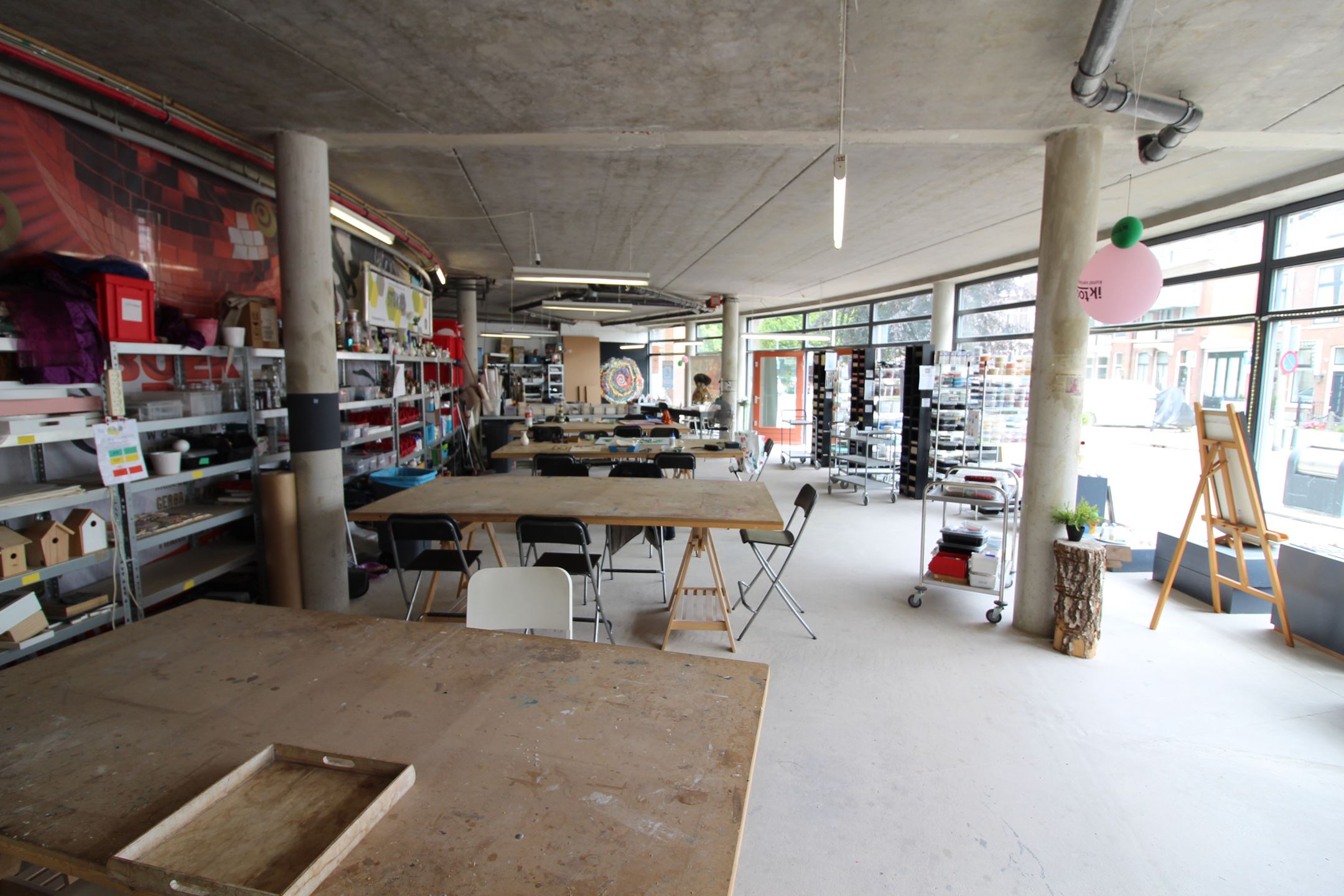 Binnenzijde kantoorruimte Singel 52 Schiedam 